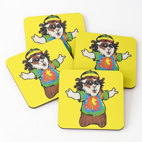 Item preview, Hippie Guinea Pig designed and sold by GuineaPigArt.