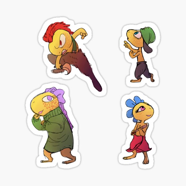 Toad Patrol Stickers Sticker