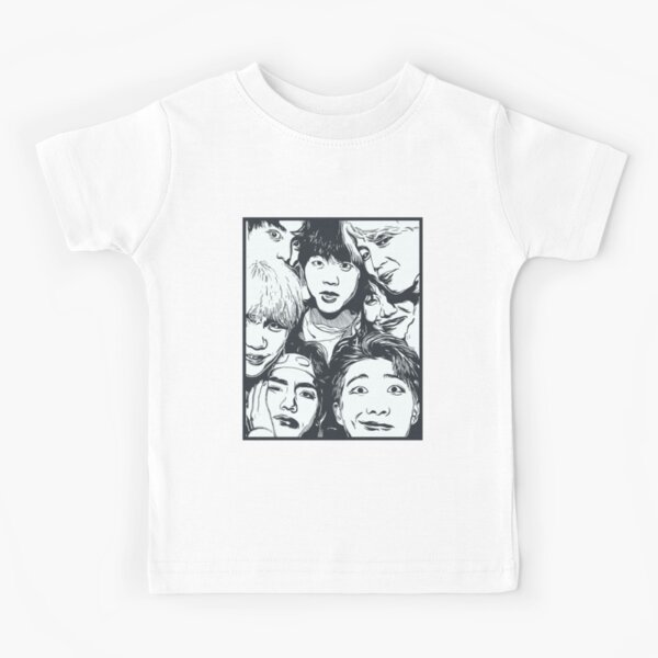 BTS - Membre Bangtan Sonyeondan T-shirt enfant