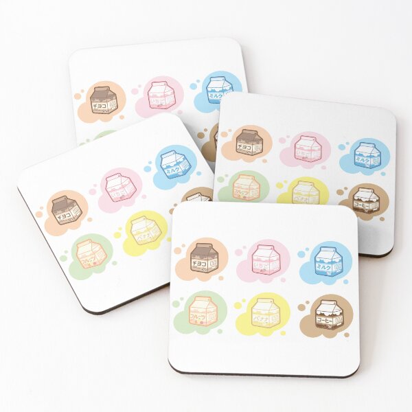 Item preview, Cute Assorted Milk Flavors designed and sold by KyuumiNya.