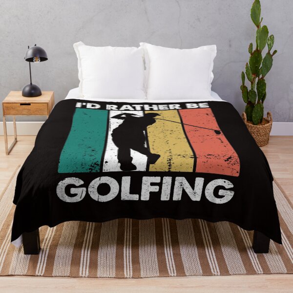Item preview, I'd Rather Be golfing retro funny golf lover gift designed and sold by Majesticoo.