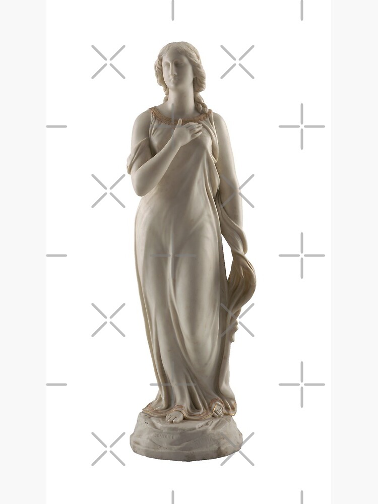 Statue of Beatrice Greeting Card