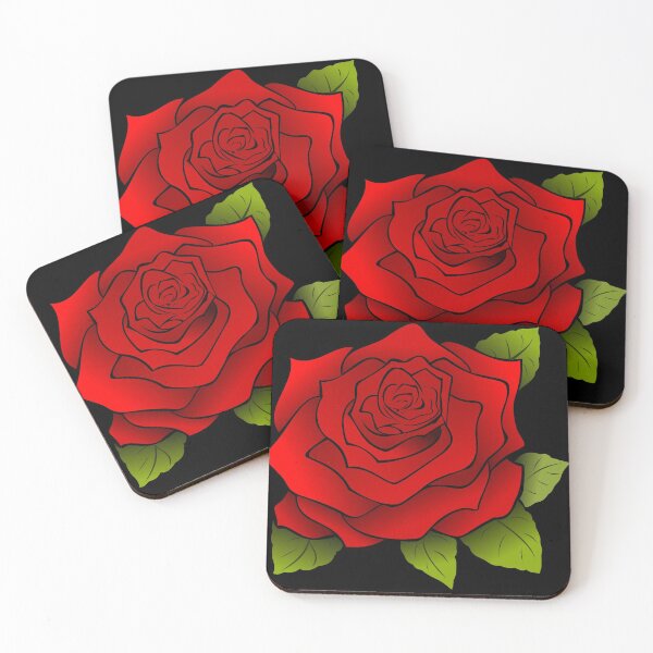 Item preview, Red Rose Seamless Pattern  designed and sold by IslandDrip.