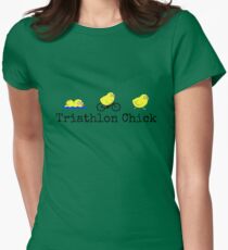 Triathlon Chick Women's Fitted T-Shirt