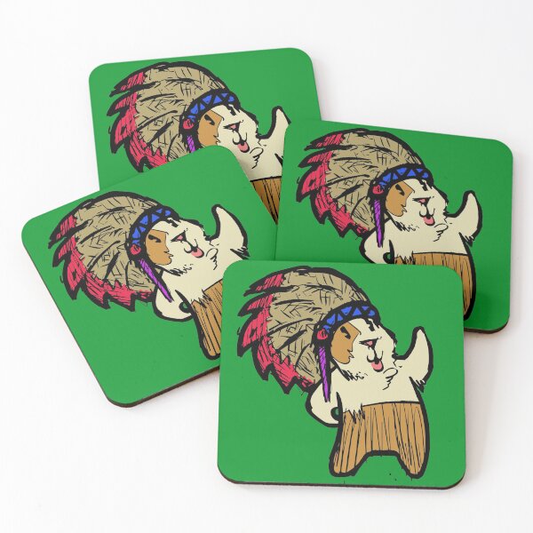 Item preview, Native American Guinea Pig designed and sold by GuineaPigArt.