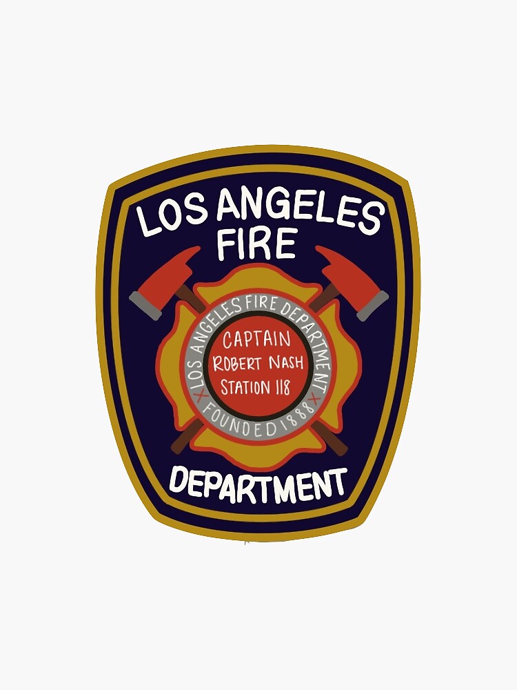 Los Angeles Fire Department Captain Pin 1