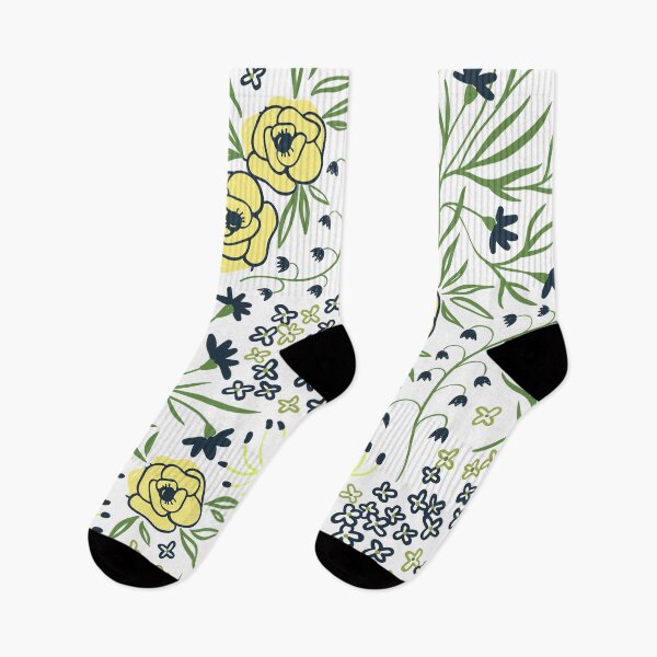 Item preview, Patrón de arreglo floral amarillo designed and sold by Anako Design.