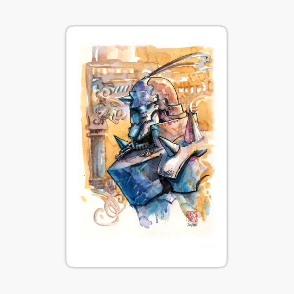 Alphonse Elric - The Full Metal Alchemist - Watercolor Sticker