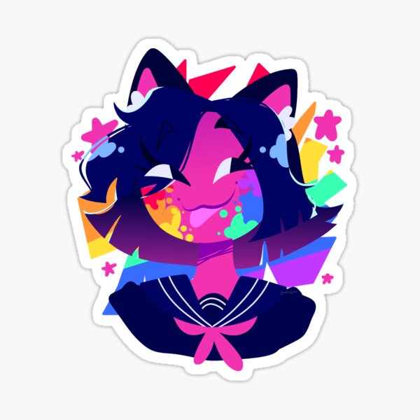Item preview, Rainbow Catgirl designed and sold by saltiraptor.