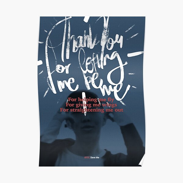 Bts Save Me Posters Redbubble