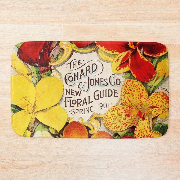 Item preview, Antique Vintage Style Floral Seed Catalog designed and sold by FlowerSupply.