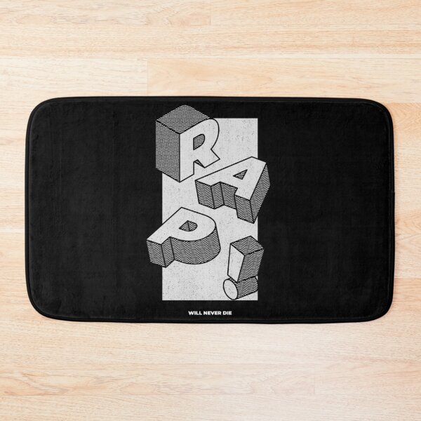 Item preview, Rap Will Never Die Design Music Hip Hop designed and sold by KeepItSimple089.