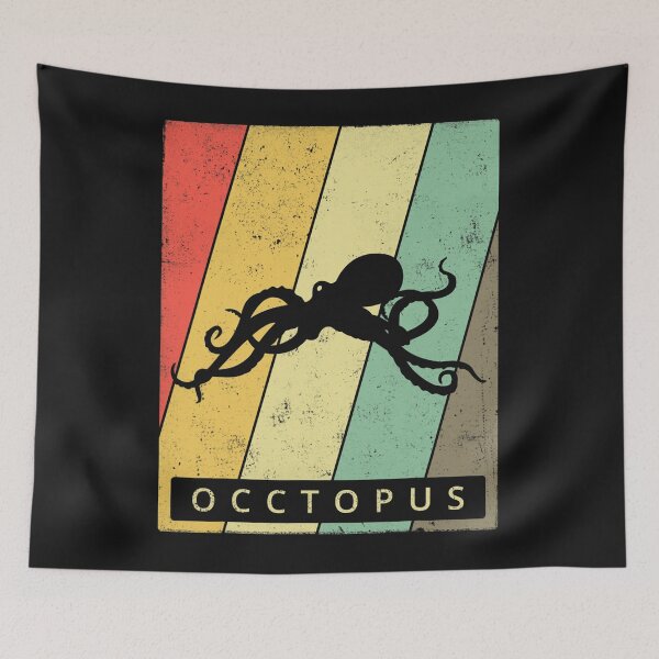 Item preview, Octopus Lover Vintage Retro Animal designed and sold by ANABARRIOS.