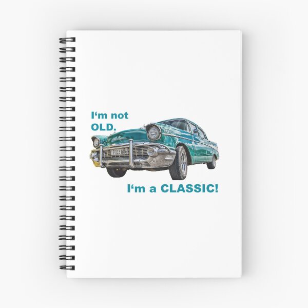 Aperçu de l'œuvre Je ne suis pas vieux. Je suis un CLASSIQUE! Auto créée et vendue par Eclectry.