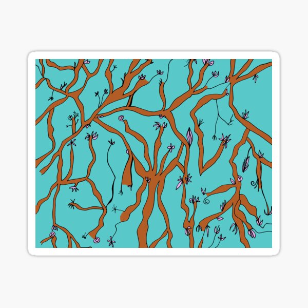 Bare branches Sticker