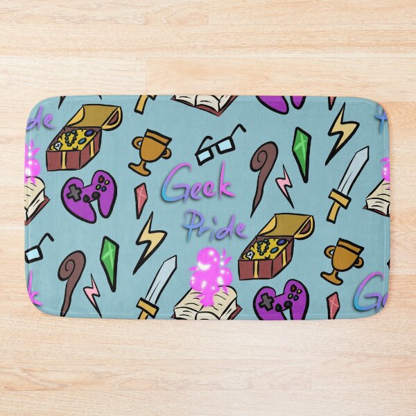Item preview, Geek pride with coloured doodles designed and sold by HeatherPhn.