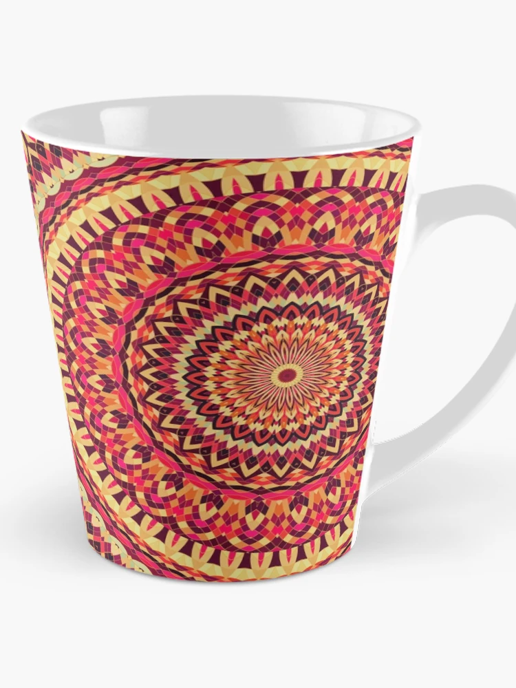 Thumbnail 1 of 4, Coffee Mug, Mandala 008 designed and sold by Mandala Of Life.