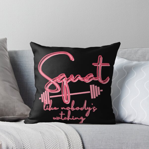 Item preview, Squat like nobodys watching-fitness gym and workout- Dark designed and sold by gloriaC CREATE.