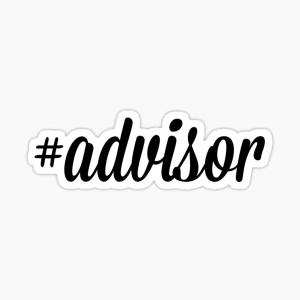 #Advisor Sticker