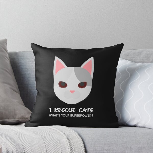 Item preview, I Rescue Cats - What's Your Superpower? designed and sold by Purrfecta.