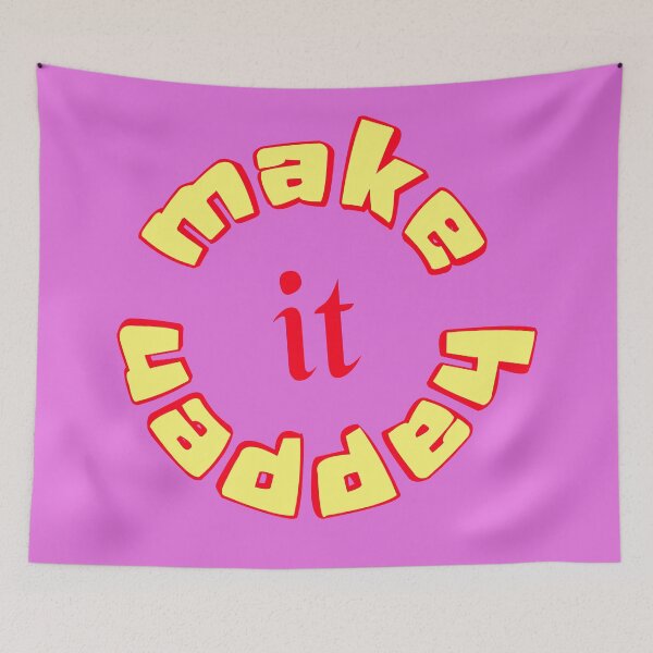 Item preview, Quotes MAKE IT HAPPEN designed and sold by dhaniell.