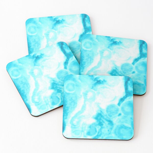 Item preview, Abstract Blue Swirling Paint Texture designed and sold by Creatively Torn.