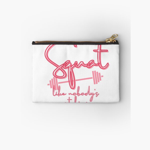 Item preview, Squat like nobodys watching-fitness gym and workout-lite designed and sold by gloriaC CREATE.