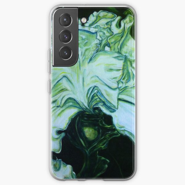 One White Iris Samsung Galaxy Soft Case