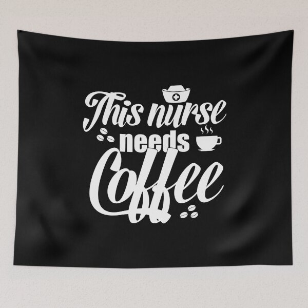 Item preview, This Nurse Needs Coffee designed and sold by RedQuality.