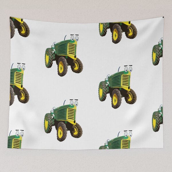 Item preview, Happy 2nd Birthday Tractor design designed and sold by SEADOGPRINTS.