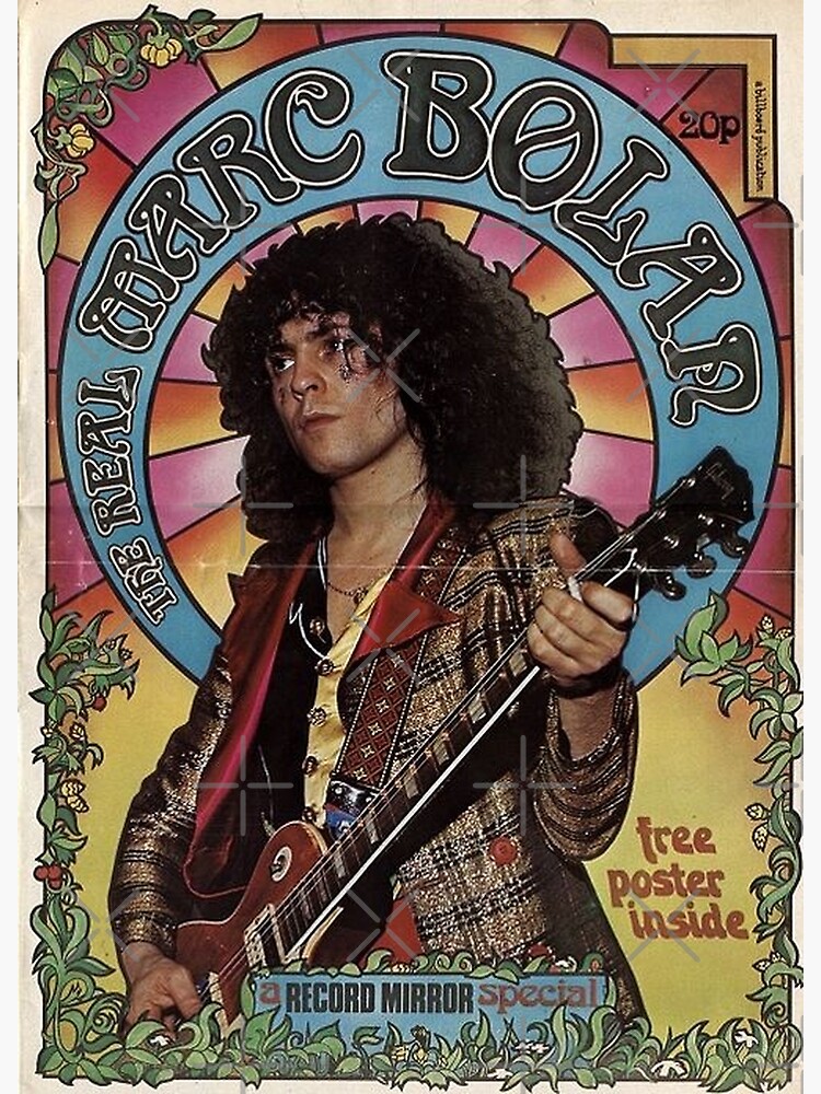 Disover Marc Bolan Premium Matte Vertical Poster