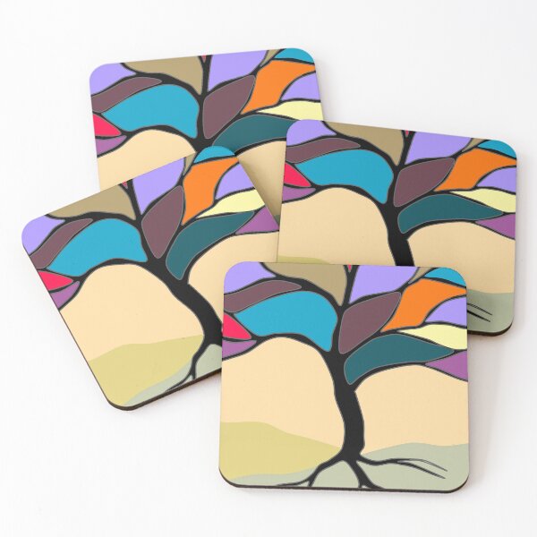 Item preview, Tree pop art designed and sold by Quirknmore.