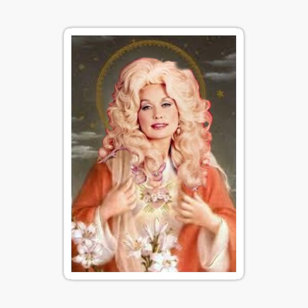 Red hair blonde Sticker