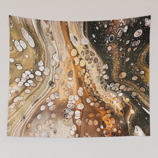 Item preview, Metallic space fire storm designed and sold by Tigerroselili.