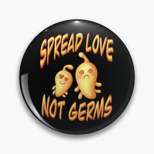 Artikelvorschau, Verbreiten Sie Liebe nicht Keime entworfen und verkauft von ToastiPop.