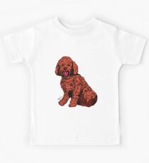 Labradoodle Illustration Kids Tee