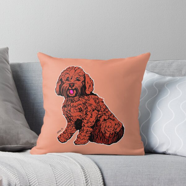Item preview, Labradoodle Illustration  designed and sold by Abigail Davidson.