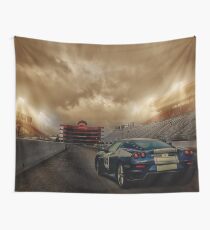 Race Time Wall Tapestry