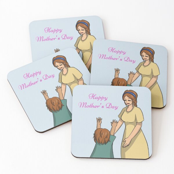 Item preview, Happy Mother's Day in anime style designed and sold by HeatherPhn.