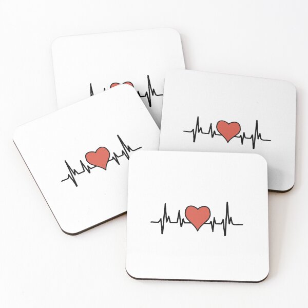 Item preview, Latido del corazón de ECG designed and sold by Anastasia-4-art.