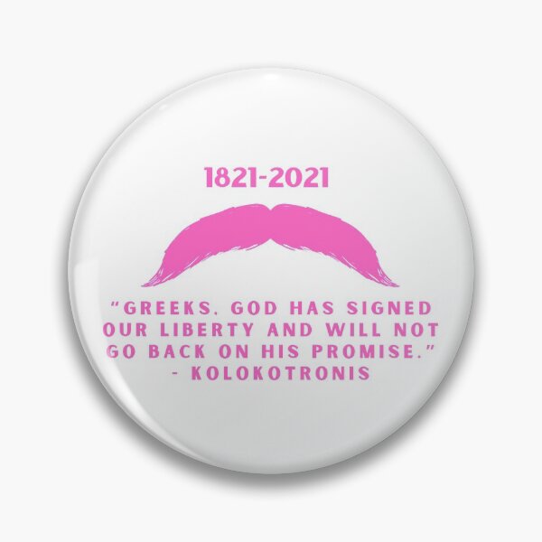 Item preview, Pink Kolokotronis 200 Years Greek Independence Since Revolution  designed and sold by esarantakos.