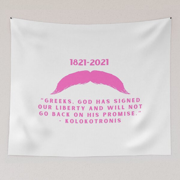 Item preview, Pink Kolokotronis 200 Years Greek Independence Since Revolution  designed and sold by esarantakos.