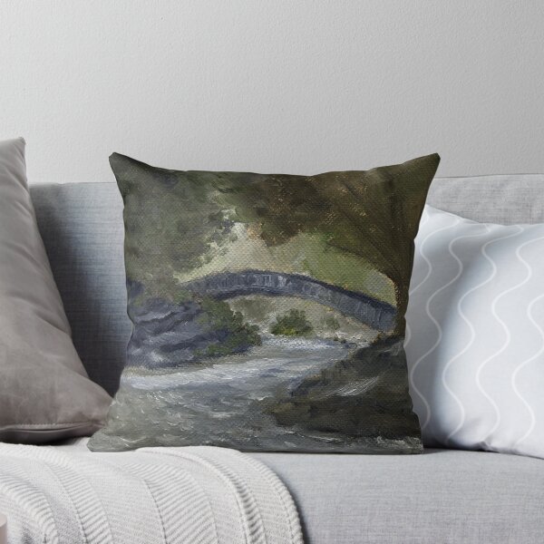 Item preview, Crossing Bridge Oil Painting designed and sold by BEDeuel.