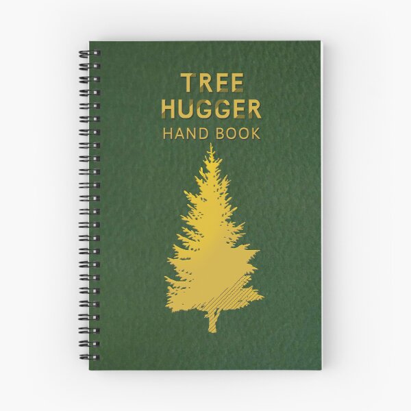 Item preview, Tree Hugger Hand Book (green with faux texture) designed and sold by Tree45.