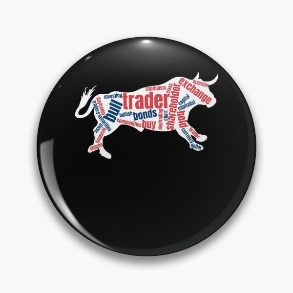 Item preview, Bull Market Stock Market Wordcloud designed and sold by NeXore.