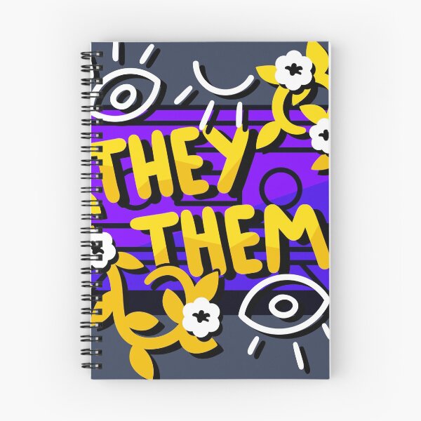Item preview, They Them - Purple/Yellow designed and sold by rollingtape.