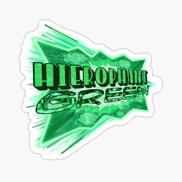 Peeking Noriaki Kakyoin v1 Hierophant Green Stand Tenmei Death Thirteen Dio Jotaro  Kujo Manga Anime Car Vinyl Sticker Decal