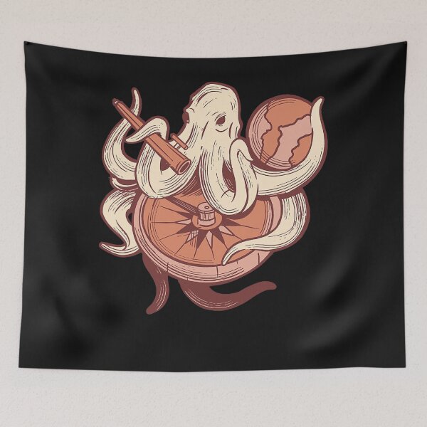 Item preview, Octopus Planet Earth Universe Knowledge Tools Astronomy designed and sold by ANABARRIOS.