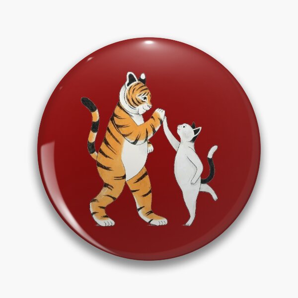 Item preview, tiger and cat designed and sold by cindyallen23.