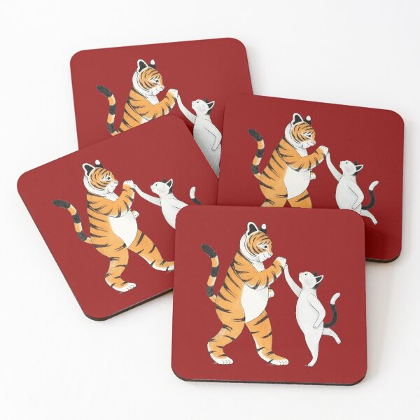 Item preview, tiger and cat designed and sold by cindyallen23.